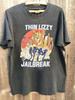 Thin Lizzy Band Jailbreak Explosion Charcoal T Shirt Tops Tees Men's Women's Unisex Tee