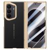 Phone Case Galaxy Z Fold8 Ultra Lens Stand Electroplated Leather Hinge Protection Shockproof