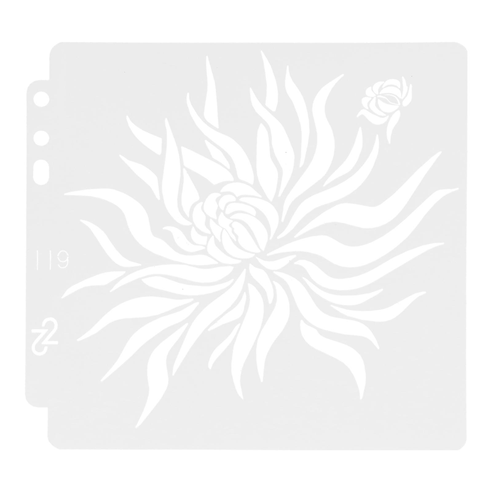 9pcs Mandala Stencil Safe Reliable Durable PET Hollow Template for Painting Stamps Scrapbooking