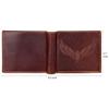 Zeus Caramel Brown Leather Wallet for Men