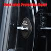 2/4PC Car Door Shock Absorber Car Door Lock Protector Silicone Latches Cover Accessries For Mazda Axela Atenza Demio MS Skyactiv FF10