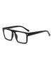 New Style Square Frame Big Face Slimming Reading Glasses Trendy Rice Nail Reading Glasses