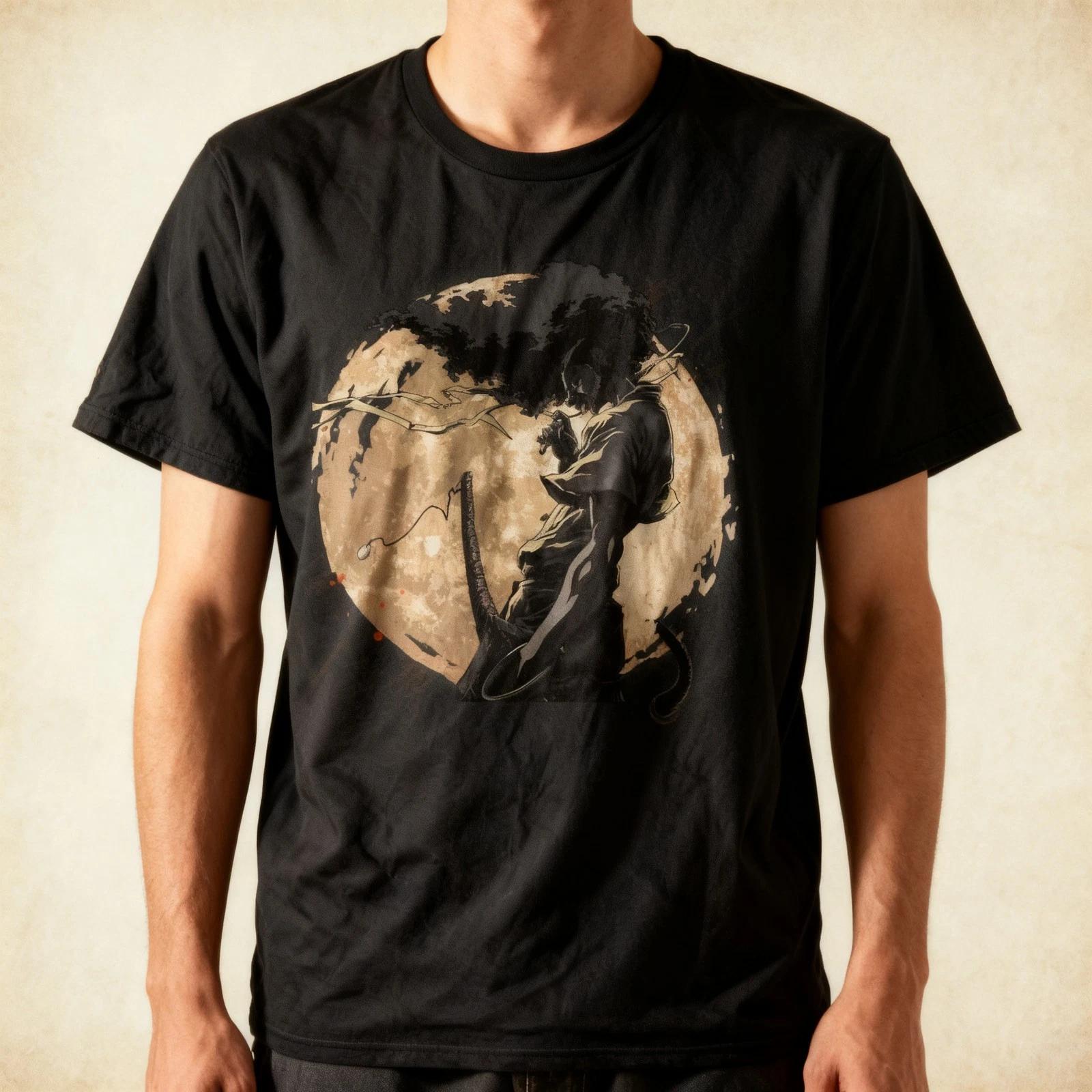 Afro Samurai Best Design Gift Idea Premium Tee T-Shirt Size S-5XL S