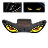 Solar Car Window Devil Eyes Driving Warning Strobe Lights LED Ambient Lights Windshield LED Demon Eyes Car Lights Accessories