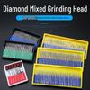 Carborundum Diamond Grinding Head 2.35-3mm Electric Grinder Alloy Pin for Jade Peeling