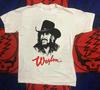 Vintage 1984 Waylon Jennings Concert Tour Wit Unisex Shirt Heruitgave WA0204