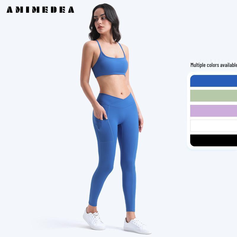 

Sexy Back Sports Bra - Breathable Yoga Top for Women Large