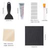 15pc Glue on Patches Trampoline Repair Kit Trampoline Mat Patches Inflatable Pool Boat Waterproof Trampoline Repair Accessories