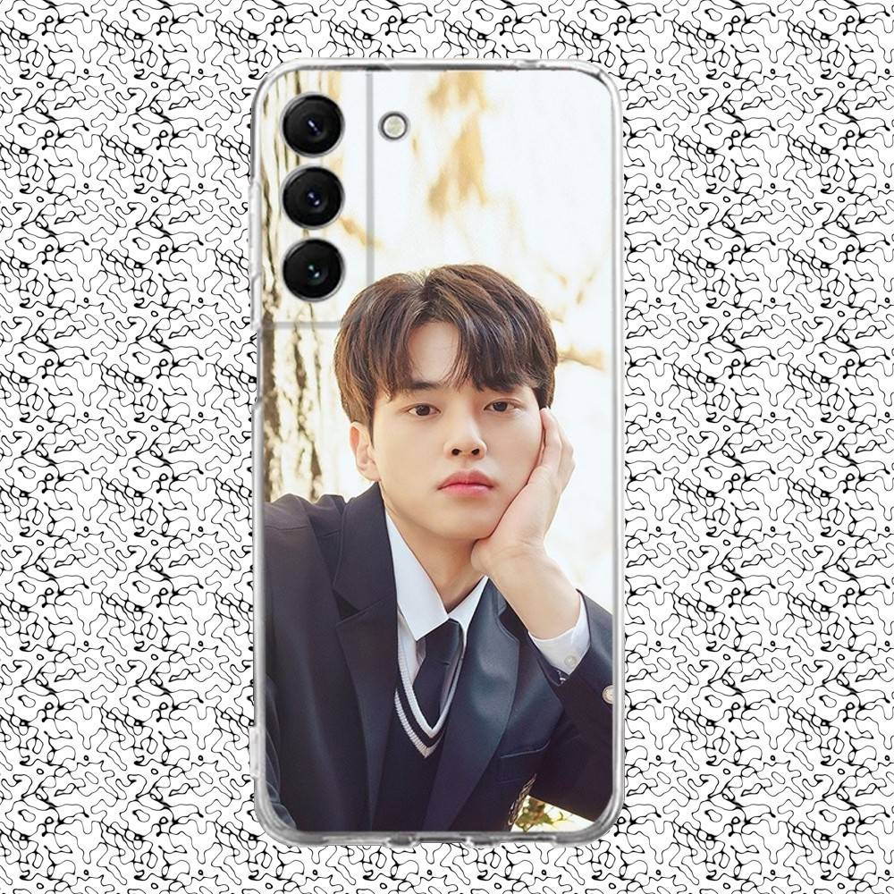 

Song Kang Korea Actor Phone Case For Samsung S24,30,21,22,23,20 FE,lite,PIus,Ultra,5G,Note,9,10 Transparent Cover SamsungS20ULTRA5G
