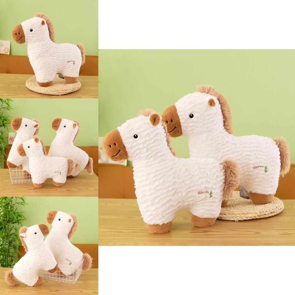 Plush Pony Toy For Kids With Pp Cotton Filling Perfect As Birthday Gift And Room Decor