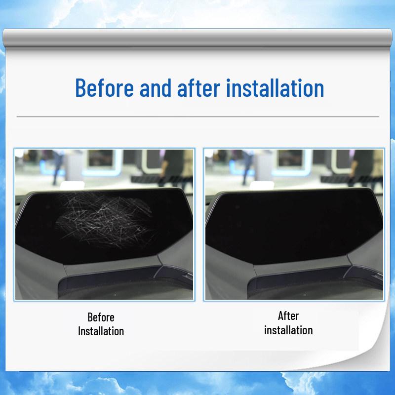 TPU Protective Screen Film for 2024 Prius Navigation and Instrument Panel
