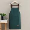 1Pcs with Pockets Kitchen Cooking Apron Waterproof Work Uniform  for Hotel Resturant Coffee Shop