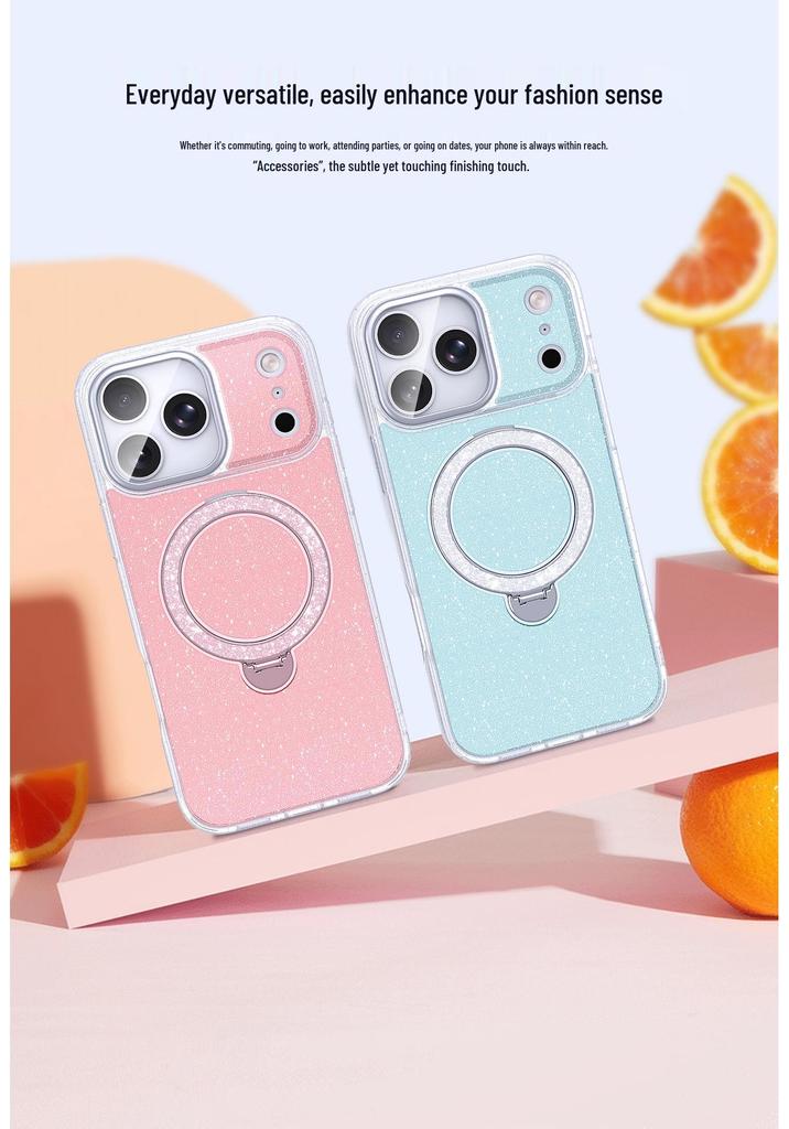 iPhone 17 Polaris Series Drop-proof Magnetic Stand Protective Case