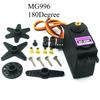 1 MG995 MG996 MG996R Servos Digital Servo Metal Gear for JR Car RC Model Helicopter Boat Mechanical Arm Arduino UNO DIY