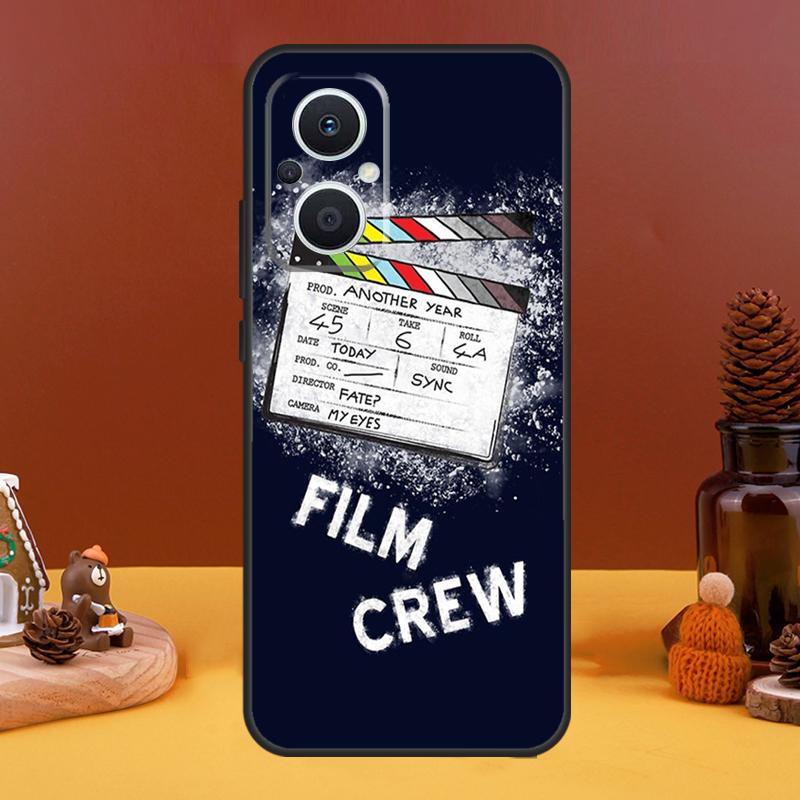 Film Clapperboard Case For OPPO Reno 4Z 5Z 8T 10 Pro 11 F 4 6 7 8 5 Lite OPPO Find X6 X5 Pro X2 X3 Lite Cover