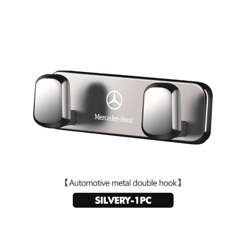 Car Seat Clip Storage Holder Hook Luggage Bag Umbrella Hanger For Mercedes Benz W202 W212 W126 W140 W168 W177 CLS GLE GLC GLS DQRST1