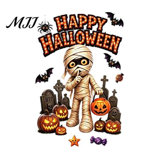 Decorative Vampire Clings Halloween Static Window Clings, Pumpkin Ghost Mummy Cartoon Decals, Easy Paste Art Self-Adhesive for Glass Door Mirror Shop