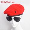Marvel Logo Wool Beret Hat With Retro British Style And Uv Sunshade For Adults