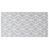Outdoor Rug ARAKIL Grey 120 X 180 Cm PP