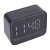Ceas Digital cu Boxă Wireless Afișaj LED Ceas deșteptător Reîncărcabil cu Player Muzică MP3 pentru Persoanele care Dorm