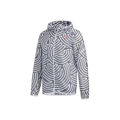 adidas x HIROKO Takahashi Collaboration Logo Pattern Hoodie Jacket Men s Gray L серый