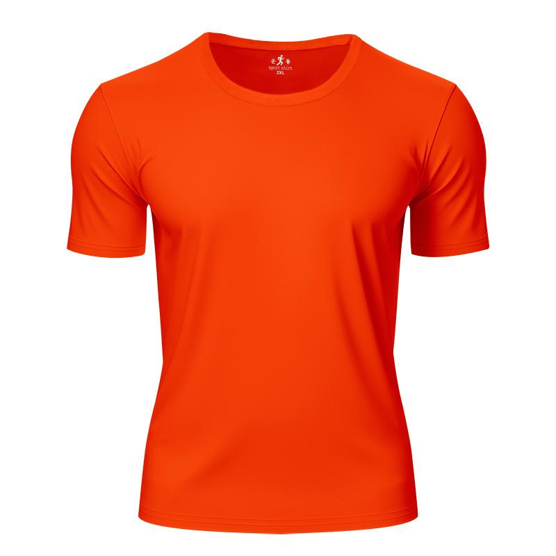 Athletic T Shirts for Men, Quick Dry Gym Workout Running Sport Short-Sleeve Crewneck Tee