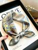 [111 mulberry silk] Bonas women's silk small square scarf silk scarf 11 new autumn and winter gift mother small scarf