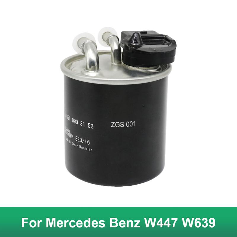 Car Engine Fuel Filter Kit for Mercedes Benz W447 W639 VIANO VITO MIXTO V200 MARCO POLO SPRINTER Box Bus Platform A6510903152