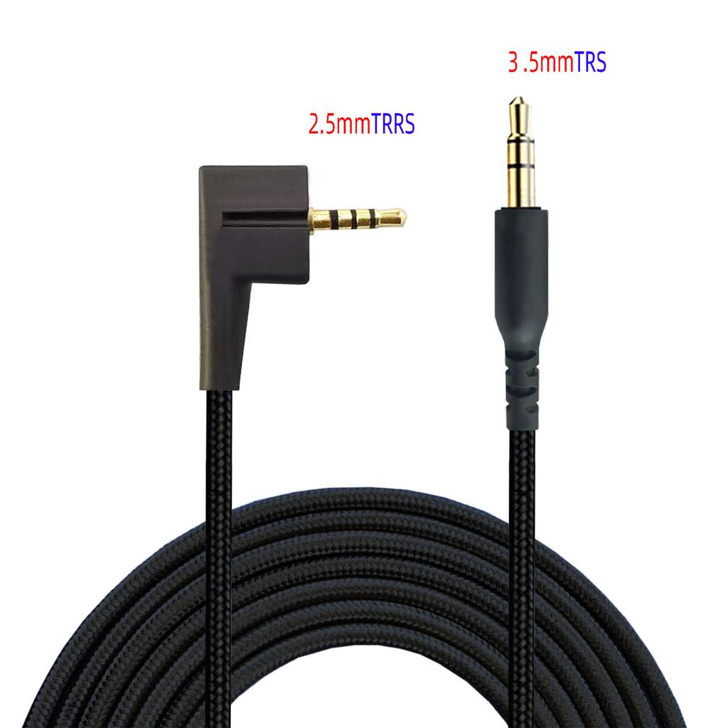 Upgraded Headphone Wire For HD438/439/451/471i HD461Gi Models Headphones Cord Flexible 1.5M/59.06in Length Design