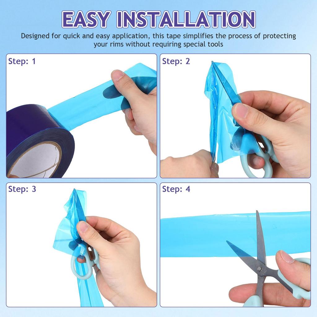 Baluue Surface Protection Tape, Tire Replacement, Wheel Rim, Protective Film,