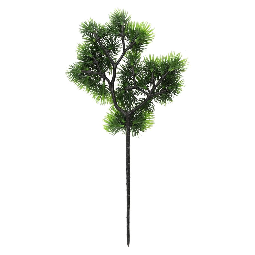 Künstliche Pflanzen Kleiner Baum Blatt Kiefernnadelblätter Zweig Falsche Ornamente Für Heimdekoration Hotel Gartendekor 42cm