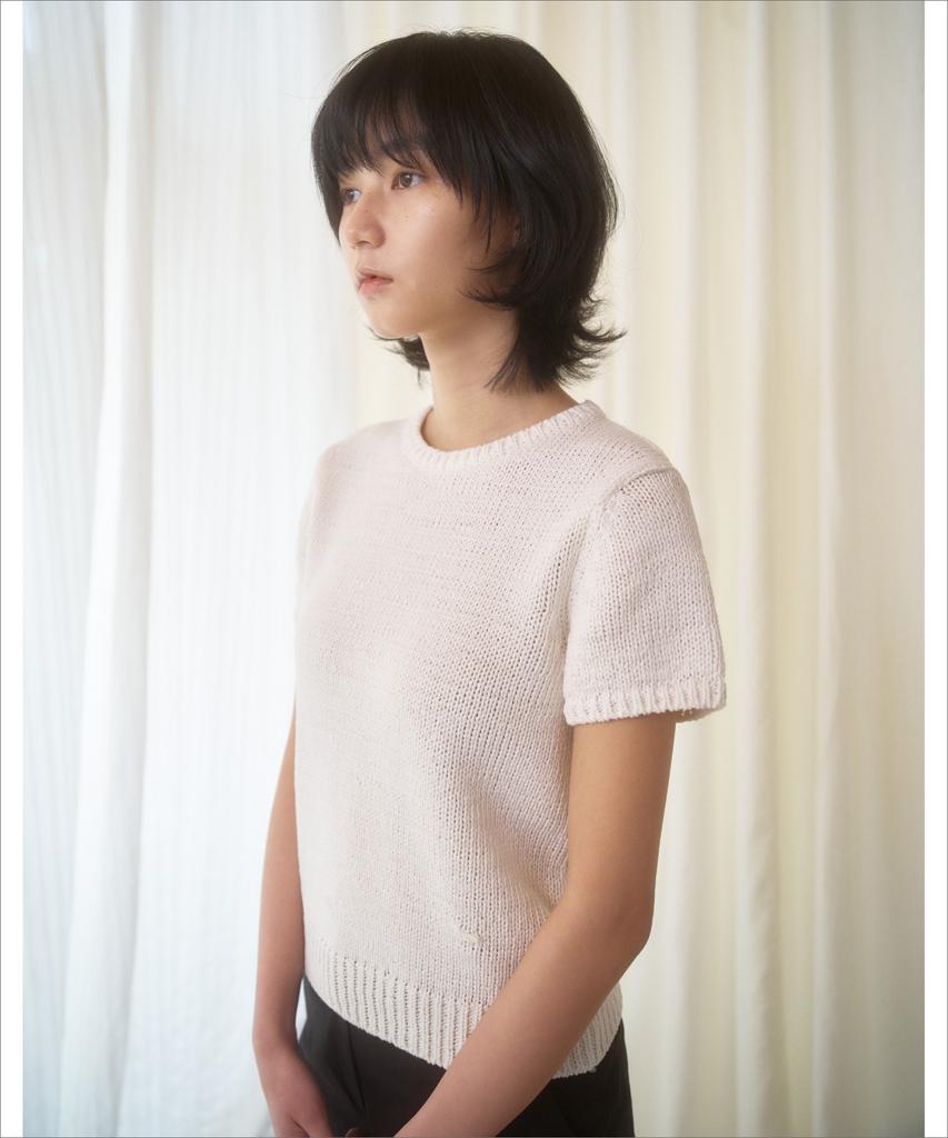 Manggomaenipeullijeu Majo Cotton Knit_Ivory