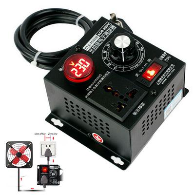 4000W High Power Motor Fan 220V Variable Electronic Voltage Regulator Controller
