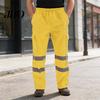 Pantaloni Resistenti agli Strappi da Lavoro Vita Elastica Tessuto Resistente agli Strappi Alta Visibilità Caldi Pantaloni Strisce Riflettenti a Doppio Strato Sicurezza Indumenti da Lavoro Robusti