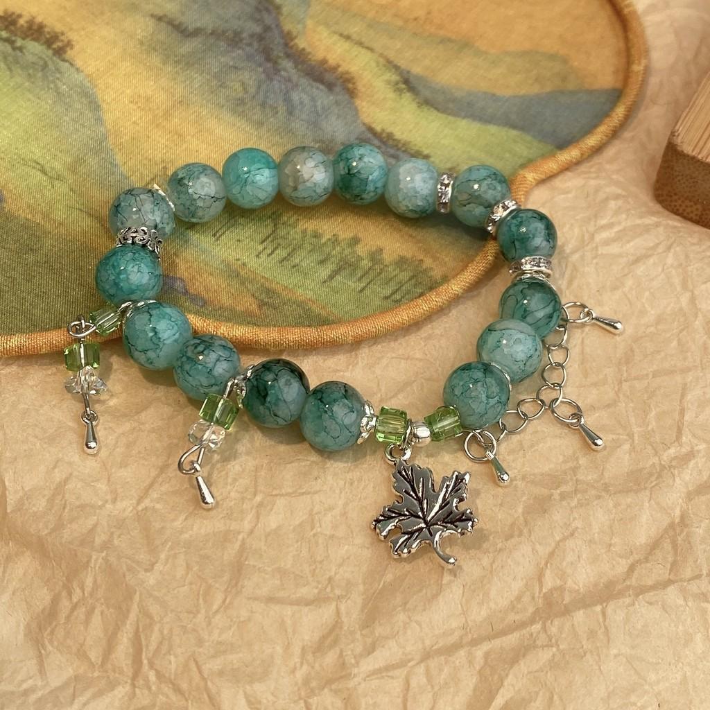 Style Deluxe Fairy Beaded Bracelet For Women Elegant Electroplated Alloy Jewelry