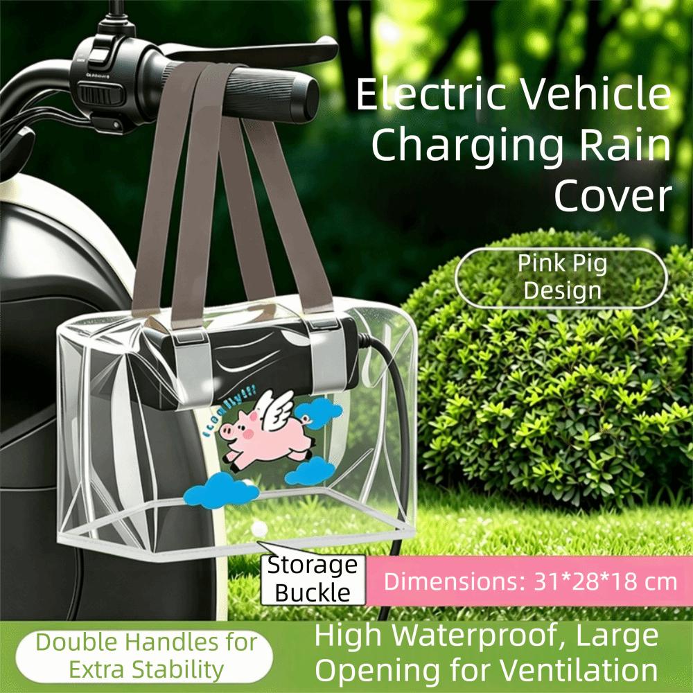 Dustproof Electric Scooter Charger Pouch Thicken Plug Socket Protection Organizer Storage