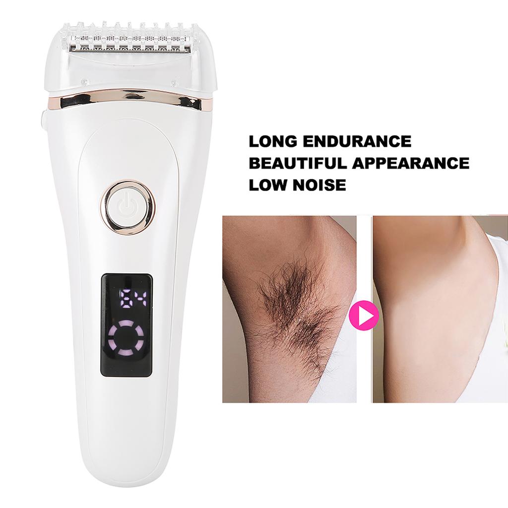 Women Electric Shaver USB Charging Waterproof Low Noise Hair Removal Tool