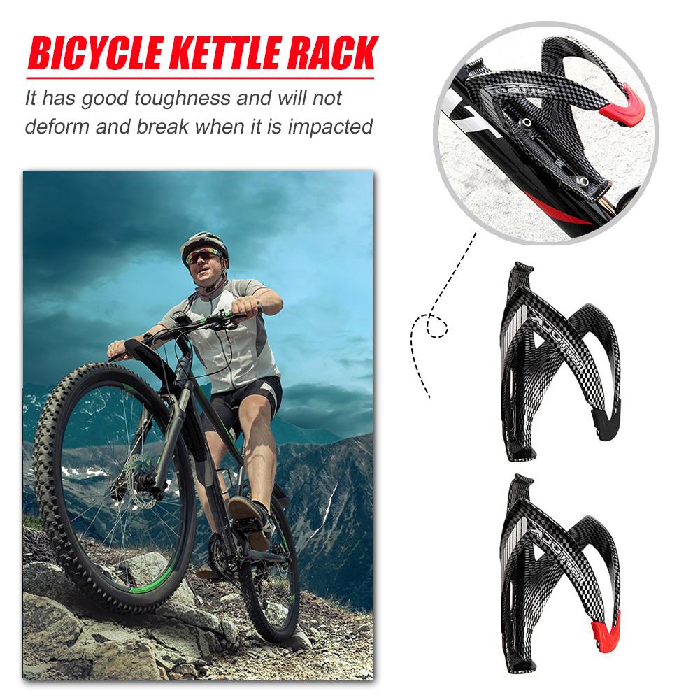 

Bicycle Water Bottle Holder Road Bike Fiber Glass Cycling Drink Kettle Cage Ultralight MTB Road Bike Kettle Rack Accessories