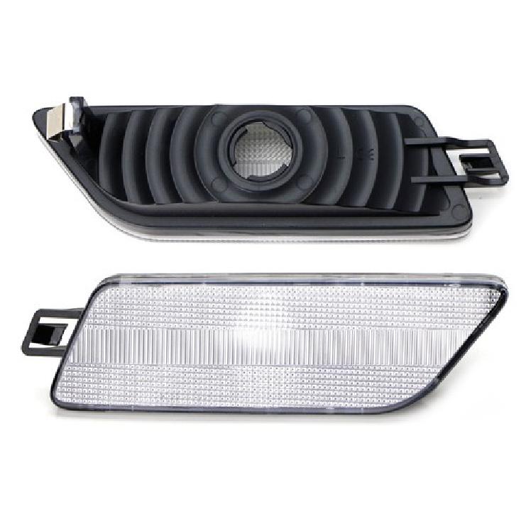 Clear Lens Bumper Side Marker Light Housing Replacement For 14-24 Porsche Macan