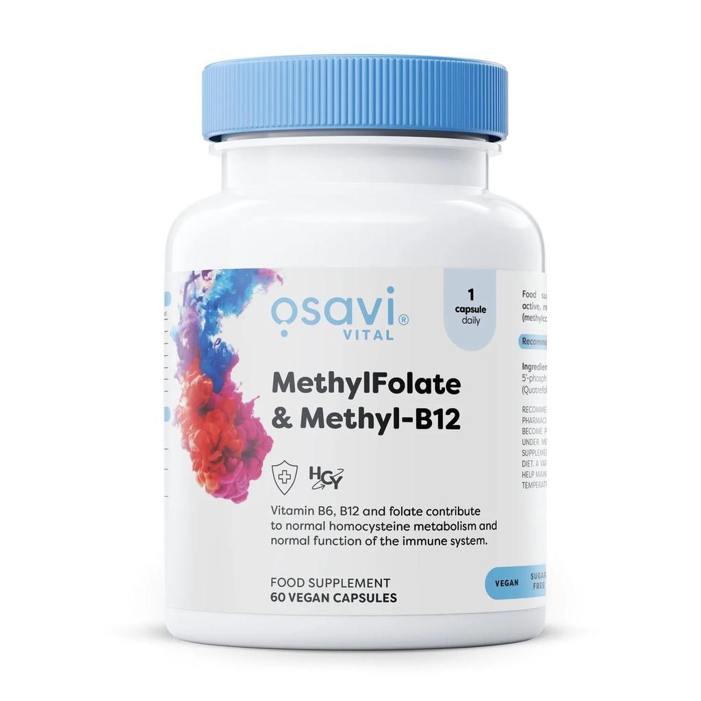 MethylFolate & Methyl-B12 - 60 vegan caps