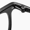 Horn Rimmed Gaming Glasses Clear Lens Blue Light Blocking Glasses For Home Office School