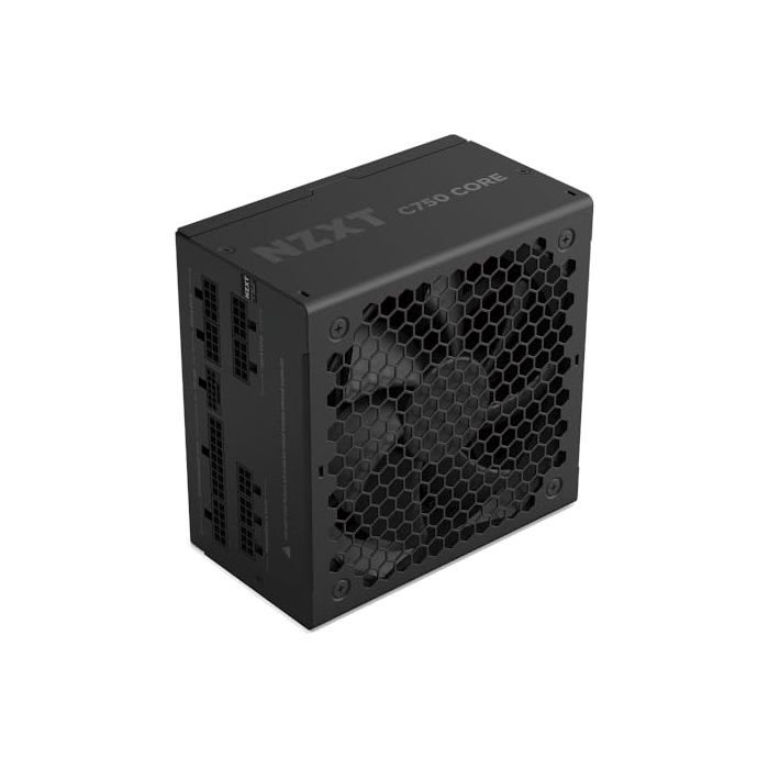 Alimentation modulaire ATX 750W - NZXT - 80 Plus Gold - Cybenetics Platinum - Ventilateur 135 mm - Mode Zero RPM