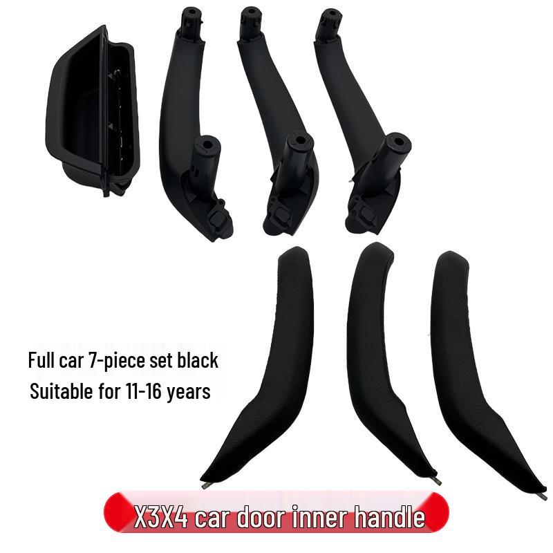 BMW X3/X4 Interior Door Handle Armrest Frame, Inner Pull & Outer Skin, F25/F26 Models
