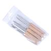 4Pcs Pottery Clay Hole Puncher Stainless Steel Ceramic Cutting Punching Modeling Sculpture Tool Polymer Wax Clay Tools