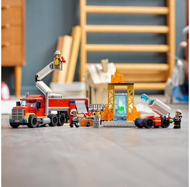 LEGO City 60282 Командный отряд пожарных