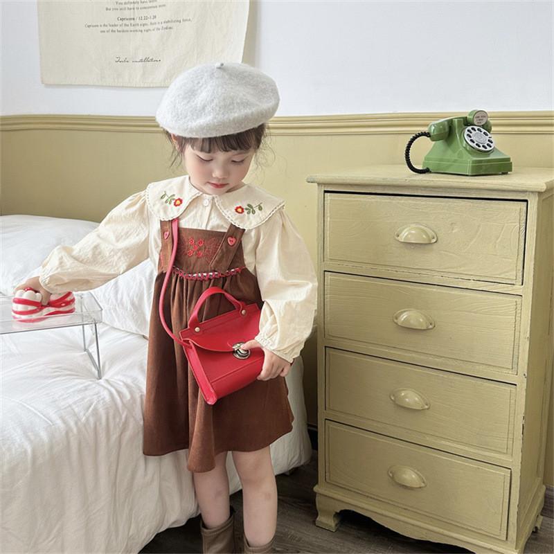 Mini Pu Shoulder Bag For Kids Stylish Korean Inspired Design For Daily Outings