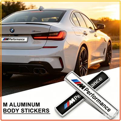 1Pcs Auto Car Body Side Fender Rear Trunk Emblem Badge Sticker For X1 X2 X3 X4 X5 1 2 3 4 5 6 Series F10 F30 F01 F25 F15 E87 E90 E91 E92 E65