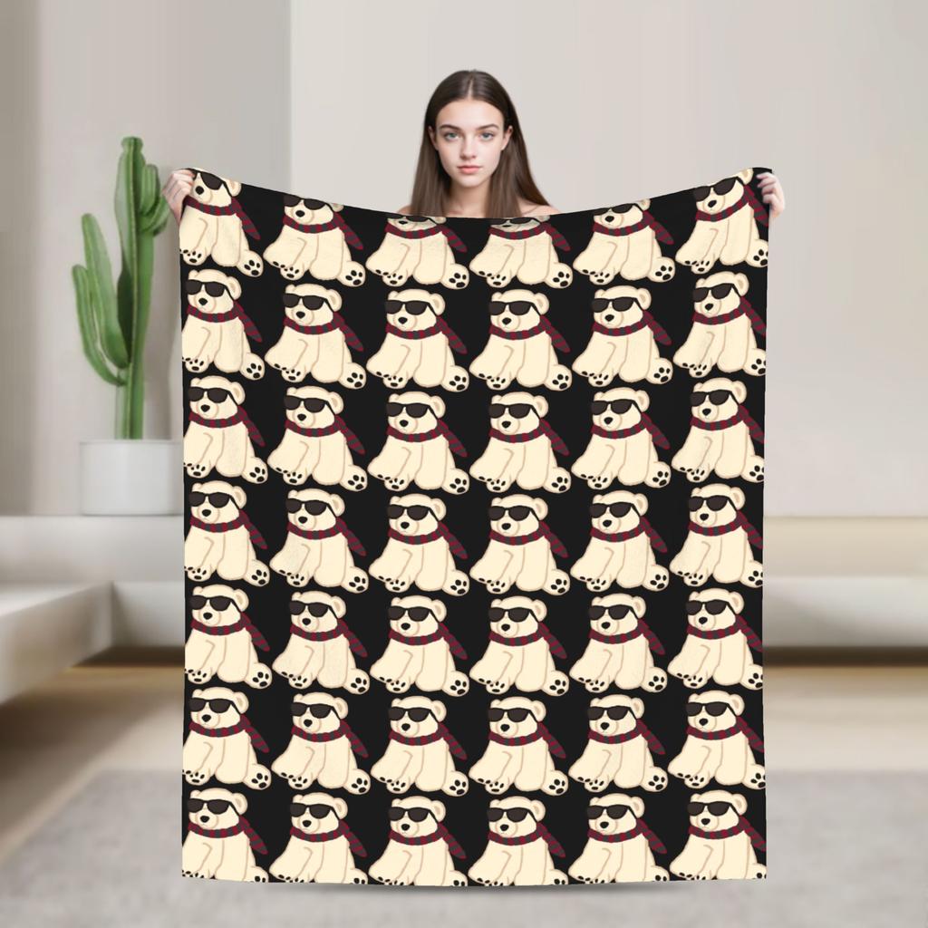 Team Conrad Fisher Flannel Blanket  Super Warm Throw Blanket for Couch Bed Travel Fluffy Bedspread Sofa Bed Cover