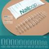 Nailpop Transparent Fake Nail Acrylic Tips Press On Nails Coffin Traceless and Ultrathin False Nails Accessories Tools 120pcs