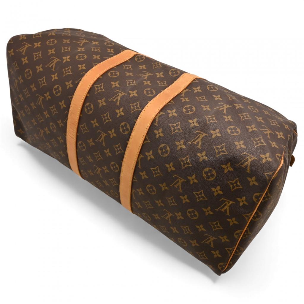 Auth LOUIS VUITTON Monogram Keepall 55 Boston Bag Lv5655gy Used